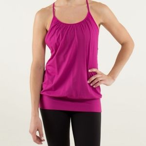 Lululemon No Limits Tank in Raspberry Women's Size 6